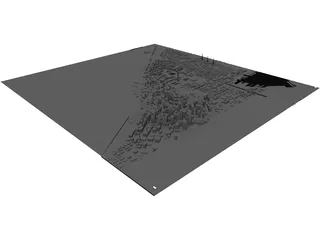 Seattle City 3D Model preview