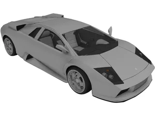 Lamborghini Murcielago 3D Model preview