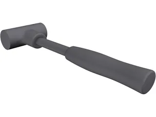 Rubber Mallet 3D Model preview