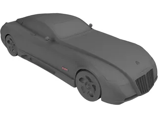 Maybach Exelero 3D Model preview