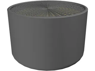 Dynamic Microphone 3D Model preview