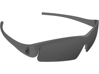 Glasses 3D Model preview