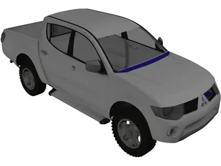 Mitsubishi Triton 3D Model preview