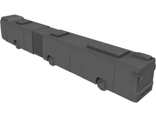 Volvo Bus 3D Model preview