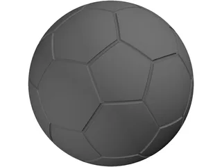 Soccer Ball 3D Model preview