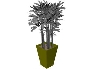 K-VG Rhapis B 3D Model preview