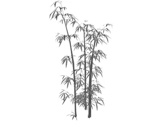 Bamboo Grove 3D Model preview