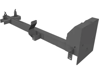 Rifle Rack 3D Model preview