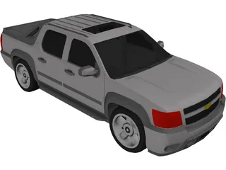 Chevrolet Avalanche 3D Model preview