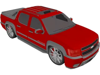 Chevrolet Avalanche (2009) 3D Model preview