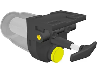 Pump ILC Hydraulic Manual 3D Model preview