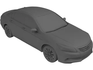 Honda Accord Sedan V6 (2011) 3D Model preview
