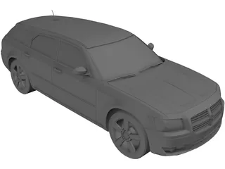 Dodge Magnum R/T 3D Model preview