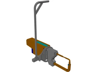 Weld Gun 3D Model preview