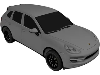 Porsche Cayenne (2011) 3D Model preview