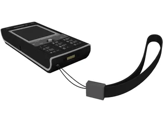 Sony Ericsson W810i 3D Model preview