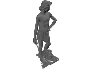 Classical Statue 3D Model preview