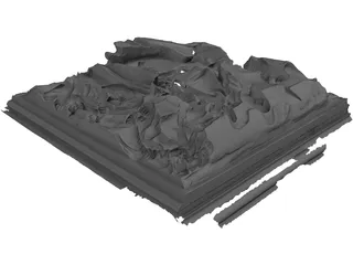 Classical Statue 3D Model preview