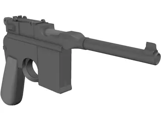 Mauser 1930 3D Model preview