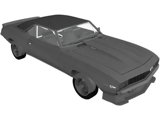 Chevrolet Camaro Z28 (1986) 3D Model preview
