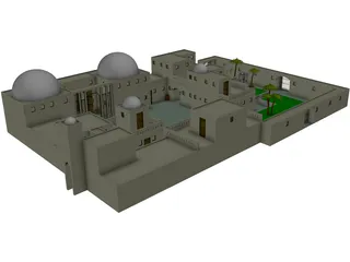 Persian City 3D Model preview