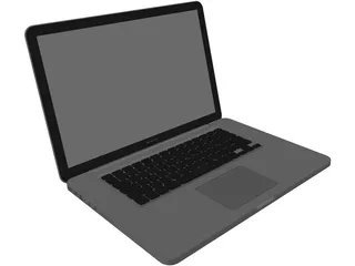 Apple MacBook Pro 3D Model preview