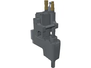 Husqvarna Drillmotor DM406 3D Model preview