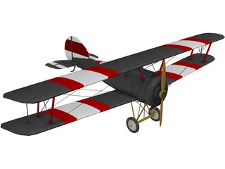 Sopwith Camel 3D Model preview