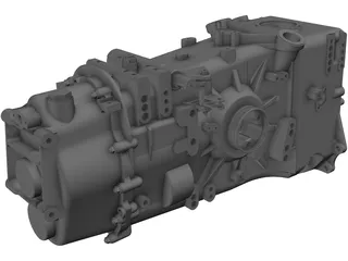 Gearbox Sadev FTR 200 3D Model preview