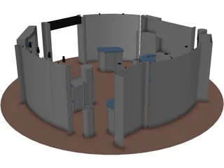 Stand 3D Model preview