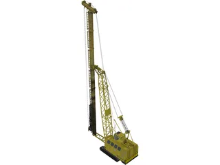 TAKRAF RDK 250.1 Crane 3D Model preview