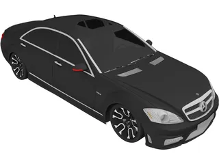 Mercedes-Benz S65 AMG (2010) 3D Model preview