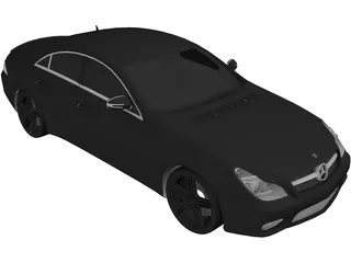 Mercedes-Benz CLS 500 AMG (2007) 3D Model preview