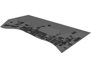 San Francisco Bay 3D Model preview