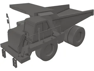 Caterpillar 773F 3D Model preview
