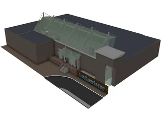 Gulfstream Center 3D Model preview