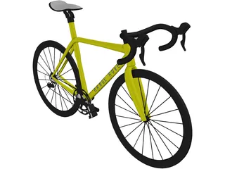 Bicycle 3D Model preview