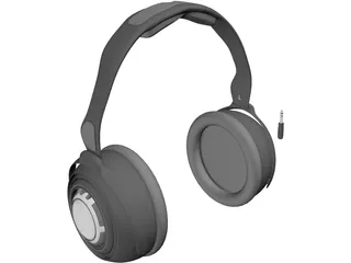 Headphones 3D Model preview