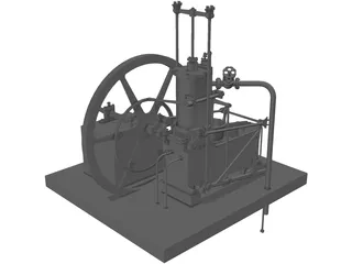 Watt Machine 3D Model preview