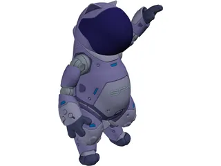 FARO Robot 3D Model preview
