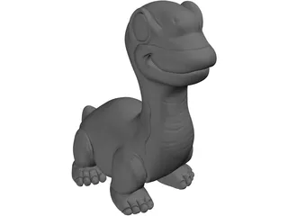 Dino 3D Model preview