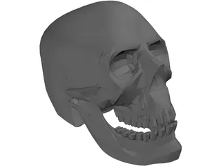 Skull Hell 3D Model preview