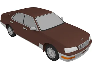 Toyota Cedric (1996) 3D Model preview