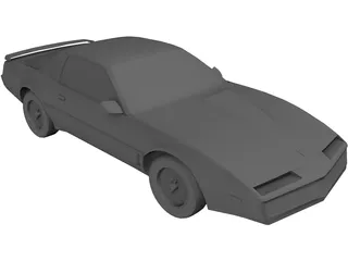 Pontiac Trans Am (1989) 3D Model preview