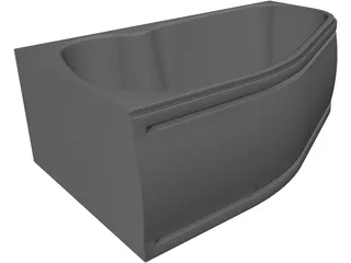 Bathtub 3D Model preview