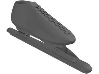Olympic Colapse Skate 3D Model preview