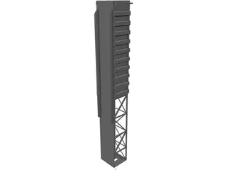 Garbage Compactor 3D Model preview