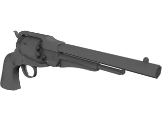 Remington 1858 3D Model preview