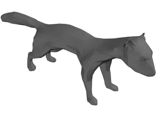 Ferret 3D Model preview