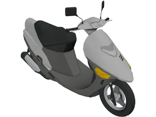 Scooter 3D Model preview